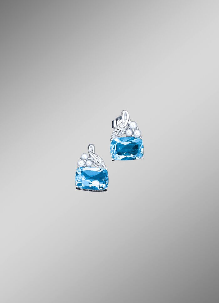 Oorbellen met bladontwerp 