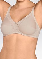 Naturana two-pack bh met decoratieve kanten band in de cups 