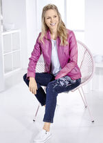 Kort jasje van imitatienappaleer 