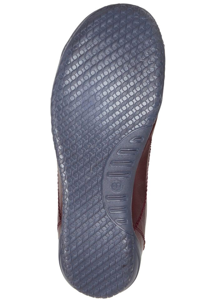 Andrea Conti veterschoen met contrasterende rand BORDEAUX