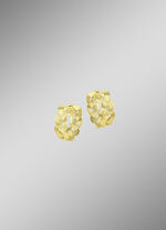 Gevlochten oorringen met scharniersluiting 