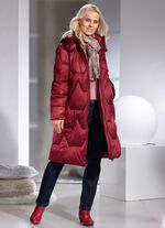 Functionele jas in pufferstijl BOURGONDI&Euml;