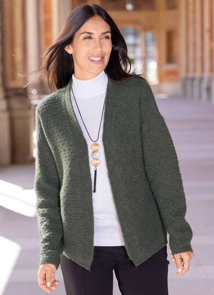 Cardigan met all-over structuur 