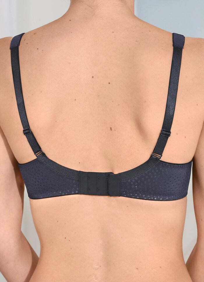 Beugelbeha met mooi jacquardmotief 