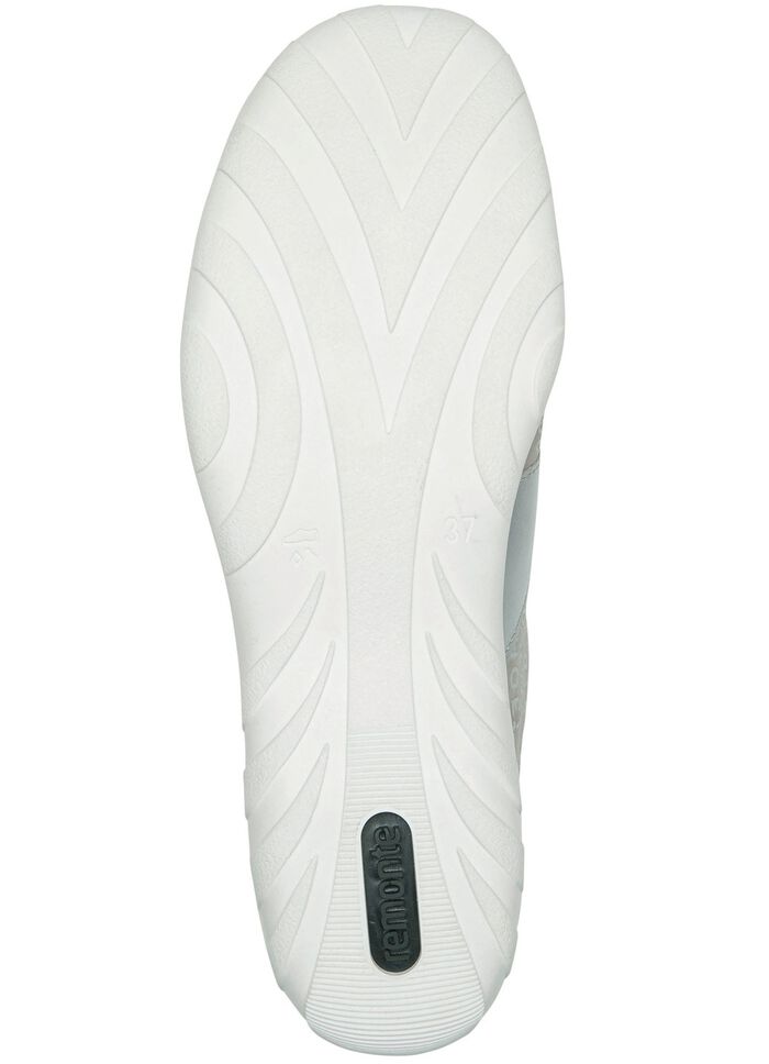 Remonte sneakers met bedrukte rand 