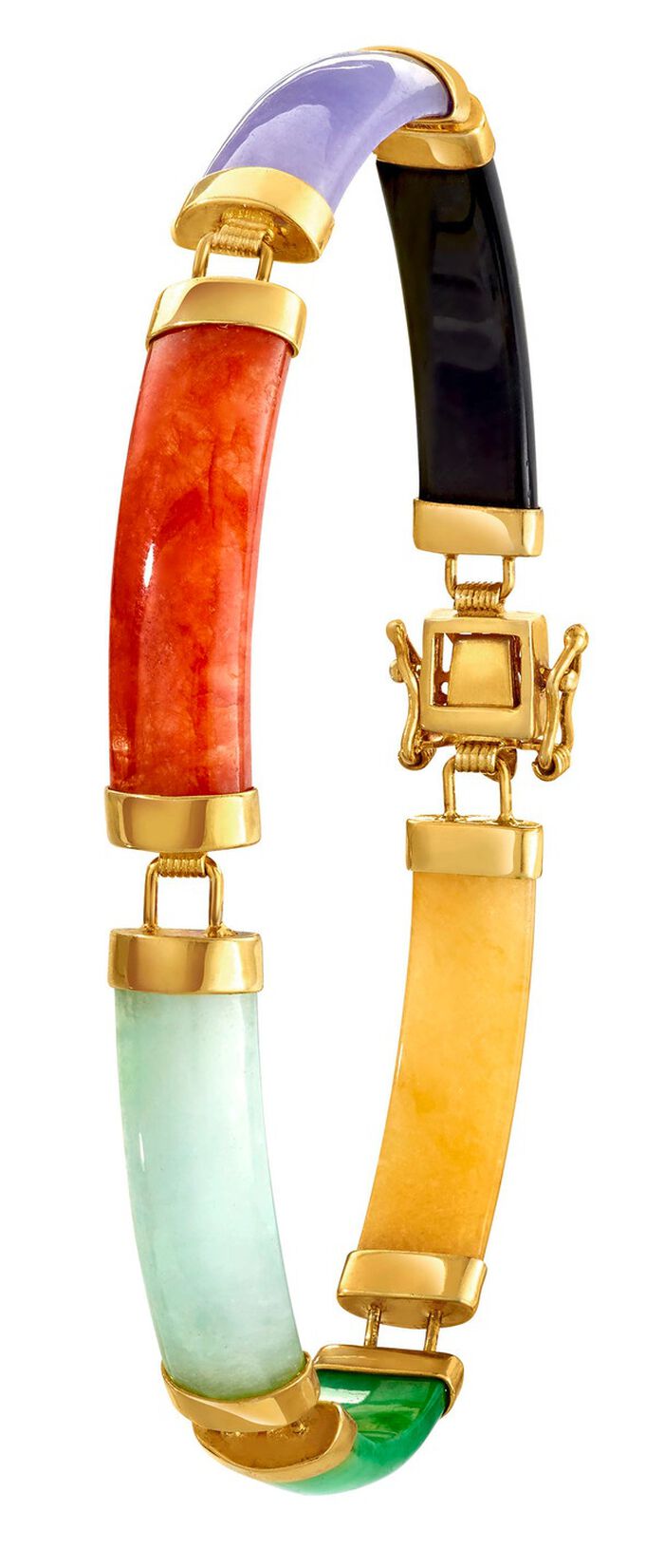 Armband met fijne jade 