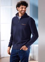 Fleece trui in 3 kleuren MARINE