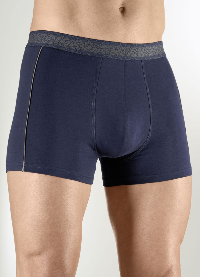 Drie-pack broek met elastische tailleband 