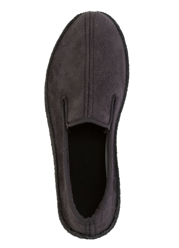 Slippers gemaakt van velours materiaal 