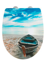 Toiletzitting met easy-close softclose-mechanisme 