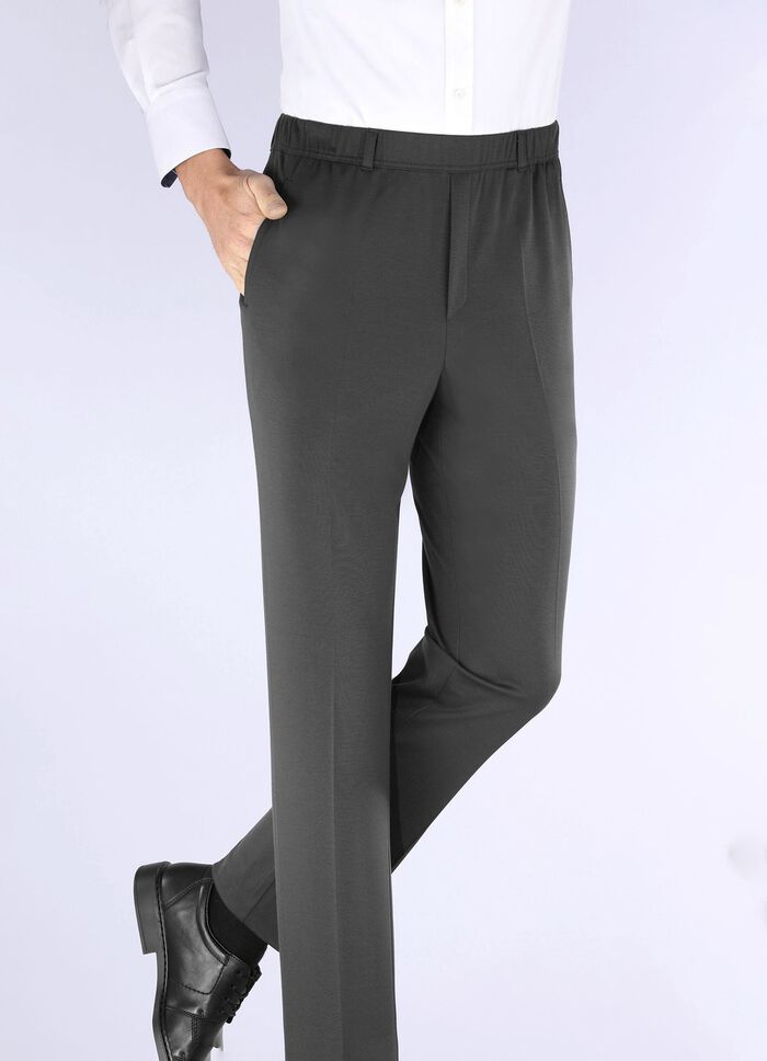 Superstretch slip-on broek &ldquo;Klaus Models&rdquo; in 4 kleuren 