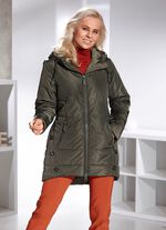 Jas met vaste capuchon 