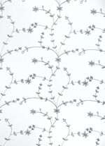 Geborduurde overgordijn 