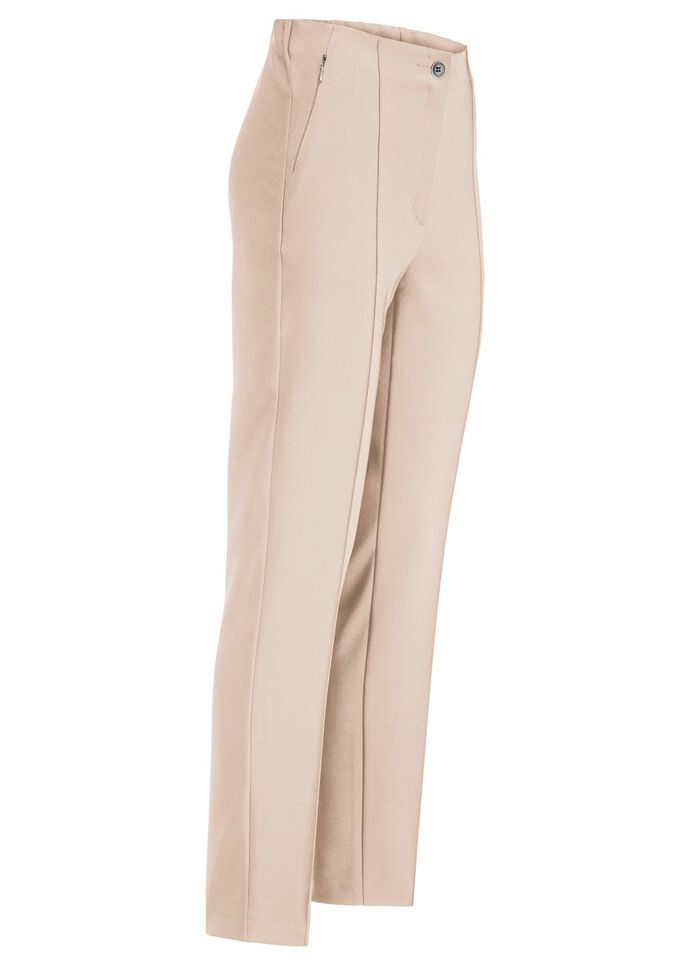 Broek met aangeknipte tailleband 