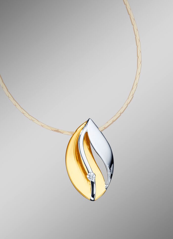 Kettinghanger met briljanten 