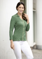 Blouse met elastaan 
