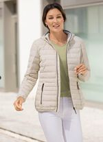 Functionele jas met vaste capuchon 