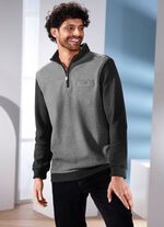 Trui van &ldquo;Milano Italy&rdquo; GRIJS-ANTRACIET GEM&Ecirc;LEERD