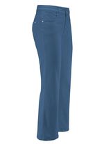 Magische jeans met licht uitlopende pijpen 