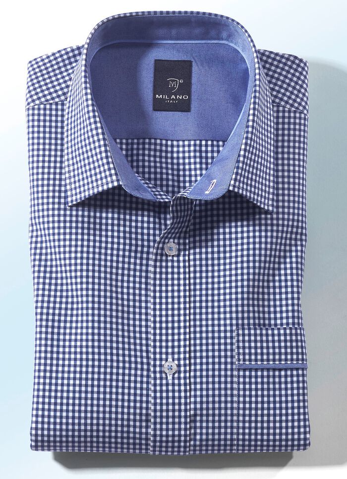 "Milano Italy" shirt met korte en lange mouwen in 4 kleuren 