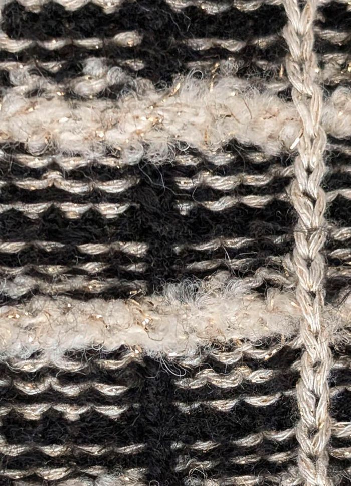 Cardigan van hoogwaardig effectgaren 