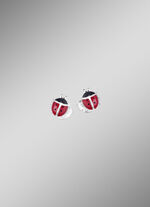 Lieveheersbeestje oorbellen 