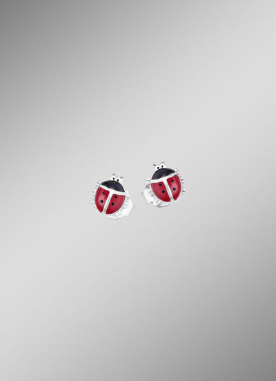 Lieveheersbeestje oorbellen 