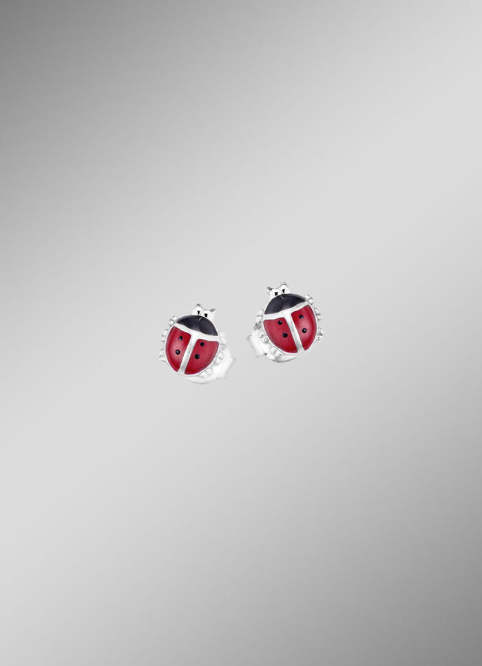 Lieveheersbeestje oorbellen 