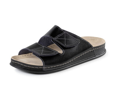 Klassieke herenmuiltjes met klittenbandsluiting 