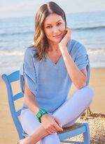 Trui met een glinsterende glans 