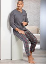 Twee-pack pyjama's met knoopjes aan de voorkant 