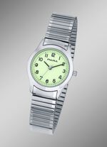 Parakwarts dameshorloge dat 's nachts oplicht 