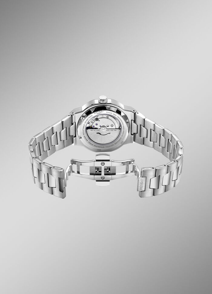 Automatisch herenhorloge met H-schakelband 