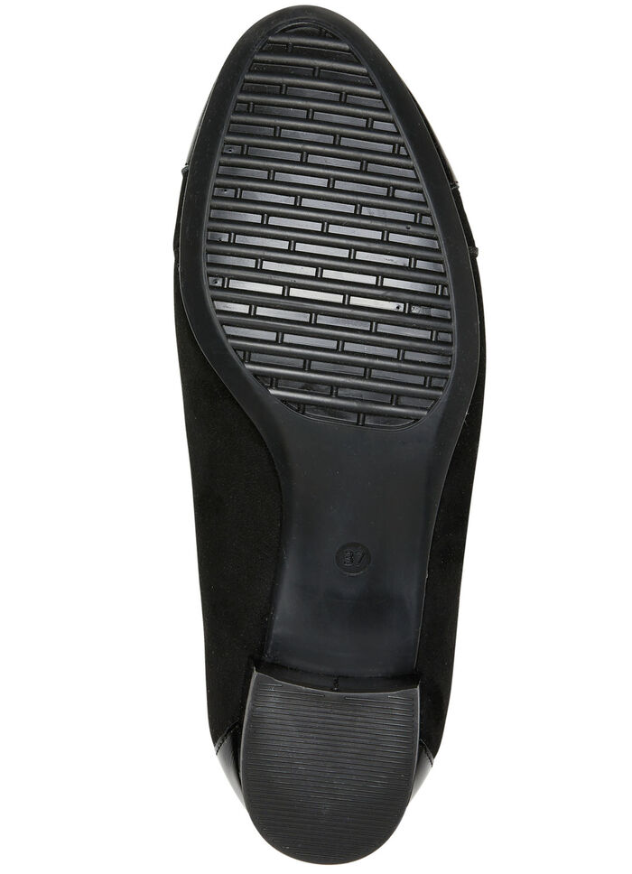 ELENA EDEN pumps met decoratieve sluiting ZWART