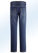 Jeans in 2 kleuren DONKERBLAUW