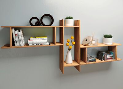 Hangplank, kan horizontaal of verticaal worden opgehangen 