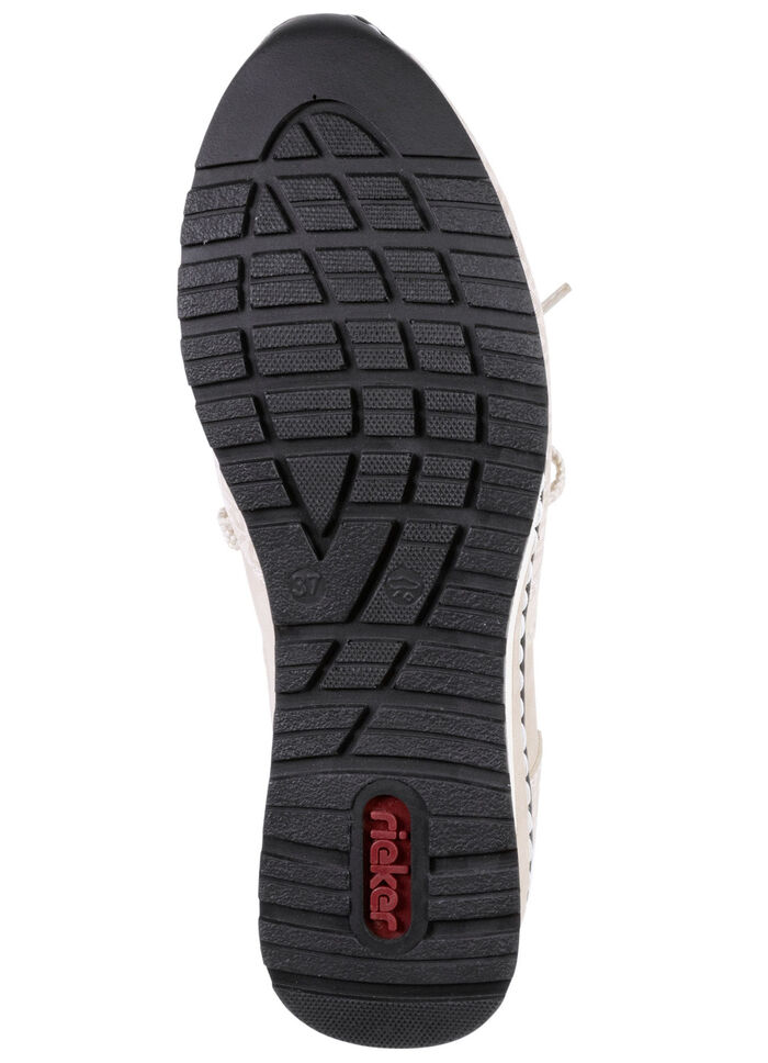 Rieker sneakers met decoratieve vetersluiting POEDERROS&Eacute;