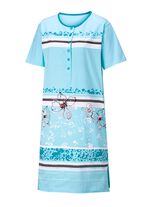 Set van twee nachthemden met geplaatste print op de voorkant 