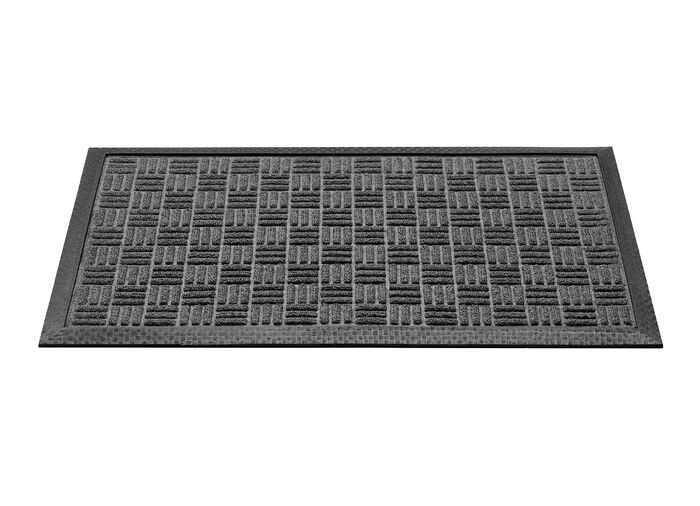 Deurmat met antislip rubberen achterkant 