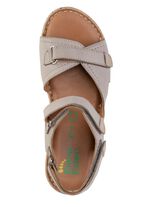 ELENA EDEN sandaal met contrasterende bies 