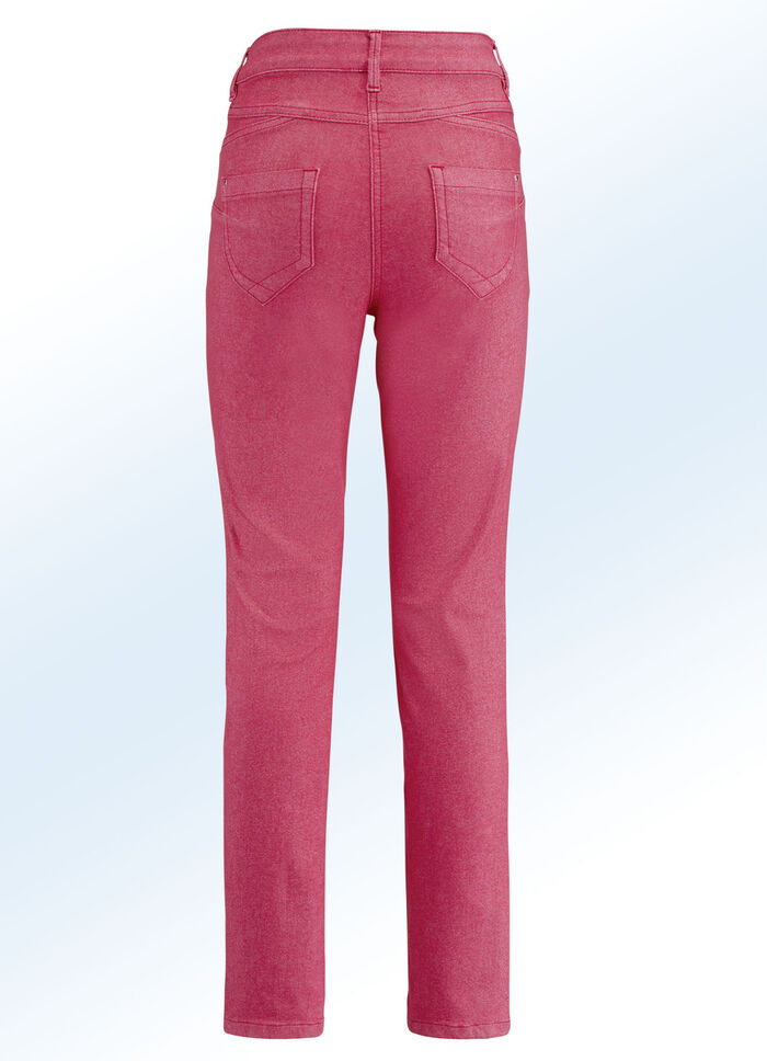 Buikcorrigerende jeans ROOD