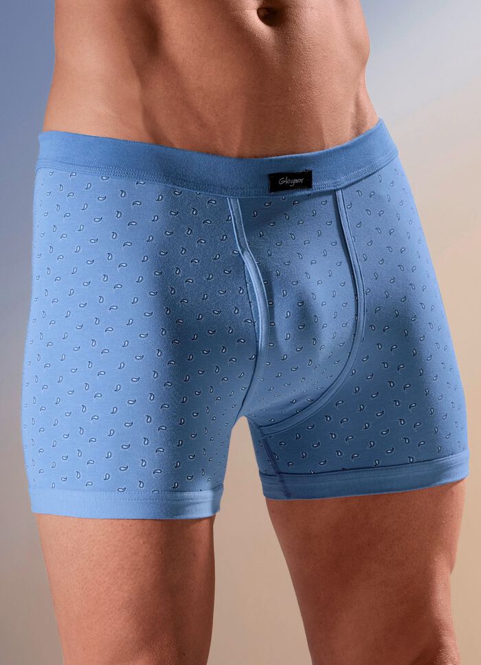 Set van vier onderbroeken, met allover dessin 