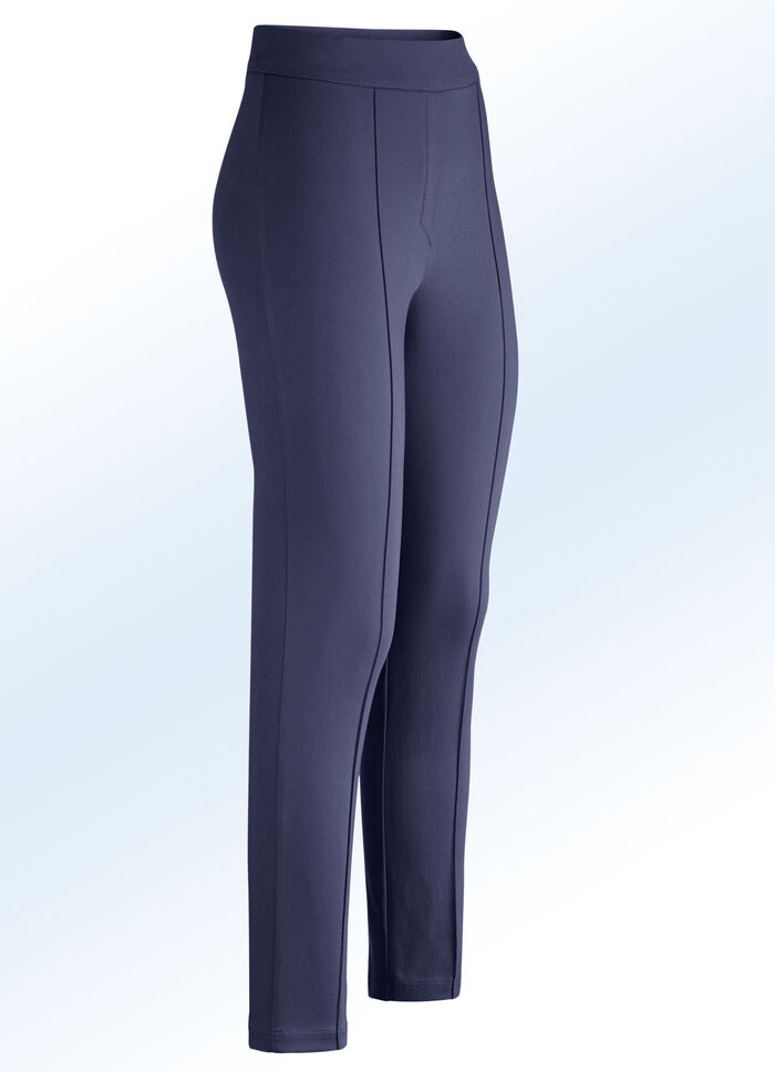 Soft-stretch-broek MARINE