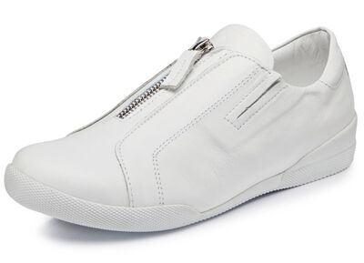 Andrea Conti pantoffels met praktische ritssluiting 