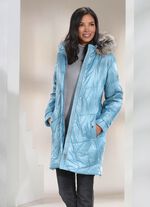 Korte jas met afneembare capuchon 