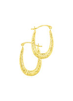 Creoolse oorbellen met wondermooie structuur