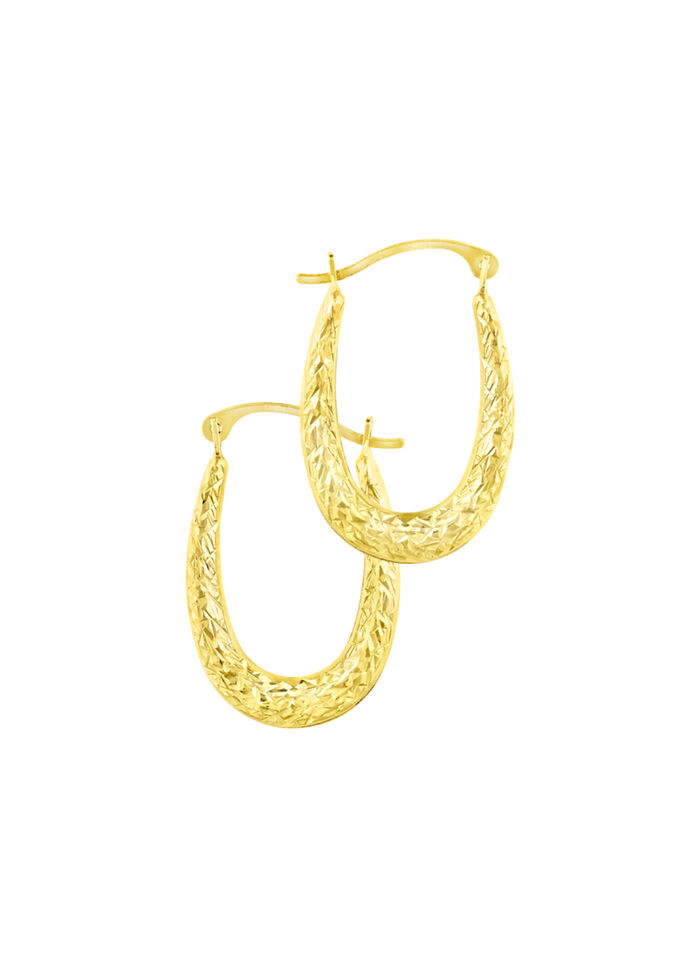 Creoolse oorbellen met wondermooie structuur