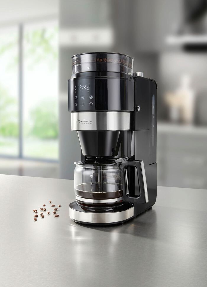 Koffiezetapparaat met molen 