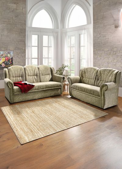 Gestoffeerd meubel met een comfortabele micro-velours bekleding 