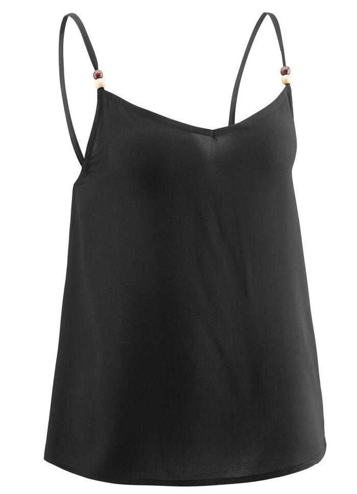 Laurina top met spaghettibandjes 